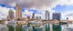 City with Marina Bay Wall Decal