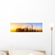 Pudong Panorama Sunrise Shanghai Wall Decal