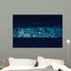 San Francisco Blue Skyline Wall Decal