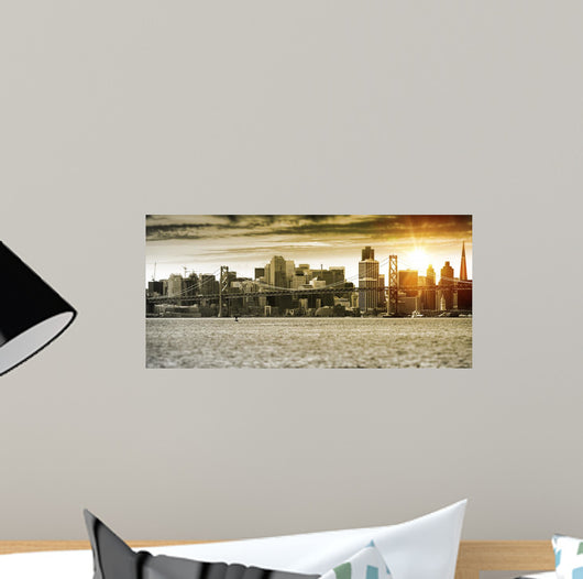 San Francisco Sunset Wall Decal