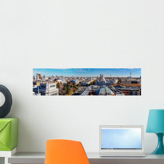 Tejados Madrid Wall Decal