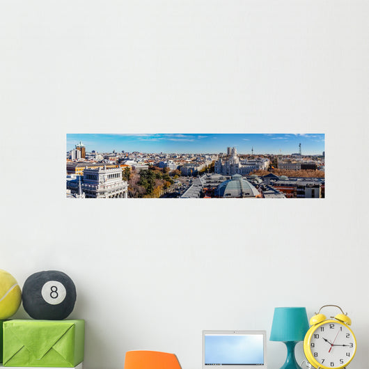 Tejados Madrid Wall Decal