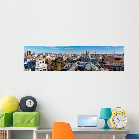 Tejados Madrid Wall Decal