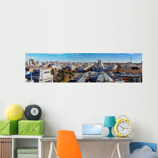 Tejados Madrid Wall Decal