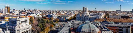 Tejados Madrid Wall Decal