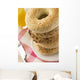 Stack Seeded Bagels with Wall Decal