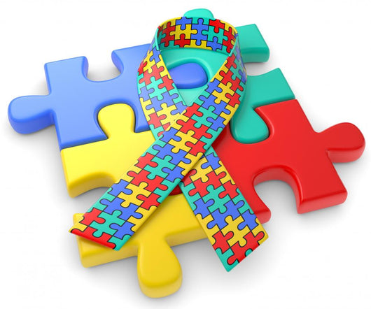 Puzzleteile Mit Autismusschleife Wall Decal