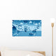 Flying Dripped Wall Decal