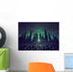 City and Ruins Wall Decal