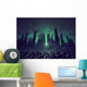 City and Ruins Wall Decal