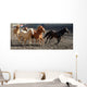herd of horses Wall Mural