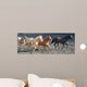Herd of Horses Wall Mural