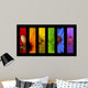 Floral Rainbow Wall Decal