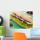 Deli Sub Sandwich Chopping Wall Decal
