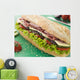 Deli Sub Sandwich Chopping Wall Decal