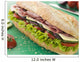 Deli Sub Sandwich Chopping Wall Decal