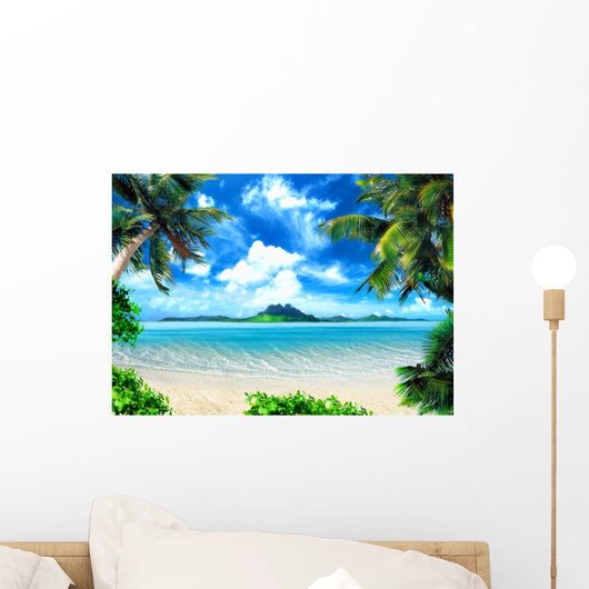 Magical Coast Palm Beach Wall Decal