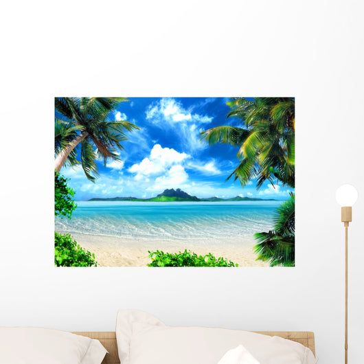 Magical Coast Palm Beach Wall Decal