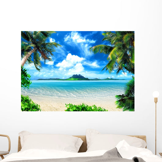 Magical Coast Palm Beach Wall Decal