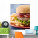 Beef Burger Sesame Seed Wall Decal
