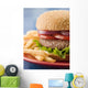 Beef Burger Sesame Seed Wall Decal