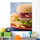 Beef Burger Sesame Seed Wall Decal