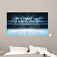 Hockey Stadium with Fans Wall Decal