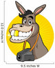 Donkey Recording Video Wall Decal