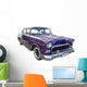 Vintage Purple Car Wall Decal