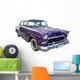 Vintage Purple Car Wall Decal