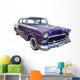 Vintage Purple Car Wall Decal
