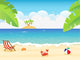 Summer Background Wall Mural