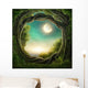 Enchanted Dark Forest Wall Decal