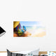 Straw Hat Bag and Wall Decal