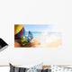 Straw Hat Bag and Wall Decal