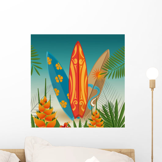 Summer Design Wall Decal
