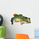 Large Mouth Bass Wall Decal