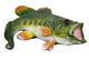 Large Mouth Bass Wall Decal