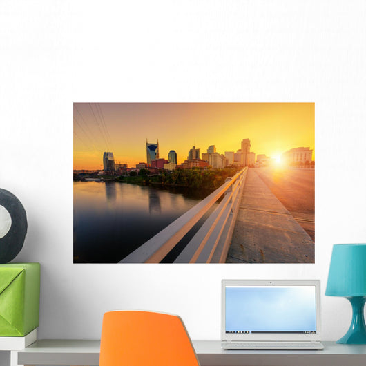 Nashville Sunset Wall Decal