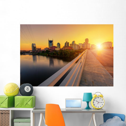 Nashville Sunset Wall Decal