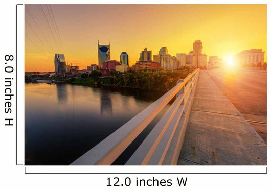 Nashville Sunset Wall Decal