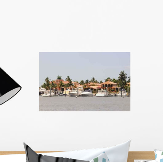 Boat Marina and Luxury Wall Decal