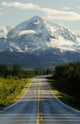 Road to Mountains Wall Decal