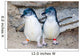 Two Fairy Penguins Wall Decal