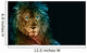 Fantasy Digital Art Lion Wall Decal
