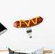 Hot Dog with Mustard Wall Decal