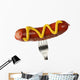 Hot Dog with Mustard Wall Decal