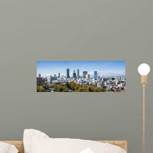 Nagoya Skyline Wall Decal