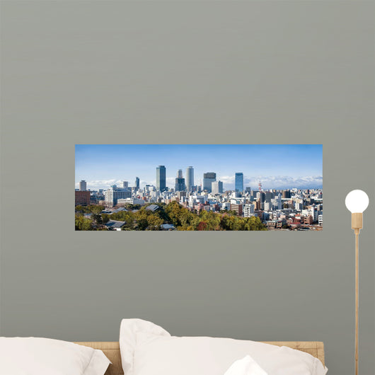 Nagoya Skyline Wall Decal
