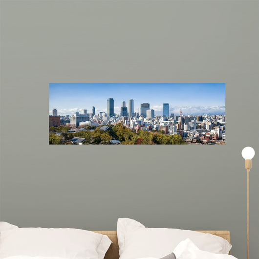 Nagoya Skyline Wall Decal